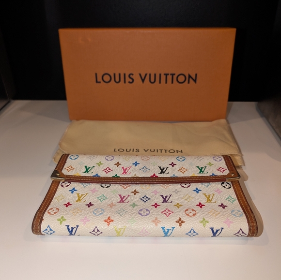 Authentic Louis Vuitton Vintage Murakami Long Wallet - Picture 2 of 13
